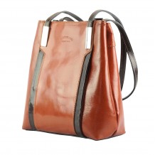 Lidia leather shoulder bag