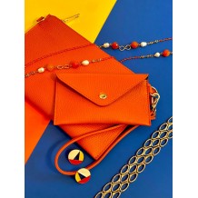 Multipurpose Clutch Solaio by leather