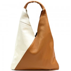 Vincenza leather Triangle bag