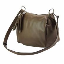 Luisa leather shoulder bag