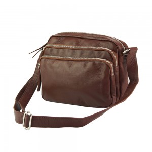 Assunta leather shoulder bag