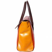 Taziana leather shoulder bag