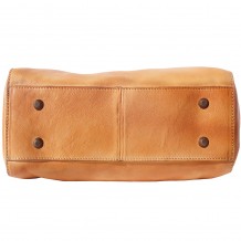 Peekaboo leather-handbag