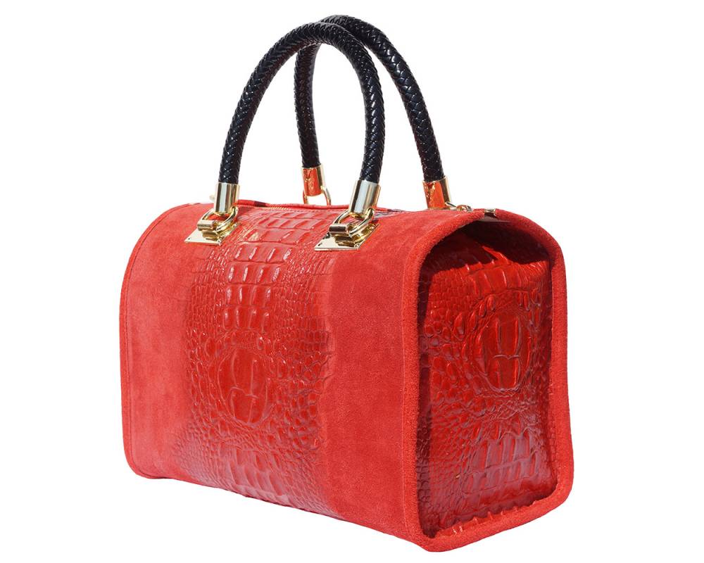 Valentina Red Leather Bag – Shirlanka