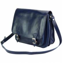 Palmira Leather Messenger Bag