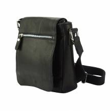 Messenger Camillo with genuine leather